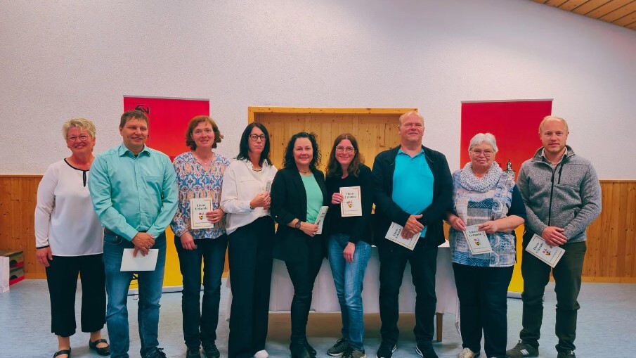 Ehrungen verdienter Mitglieder und Geschäftsträger
