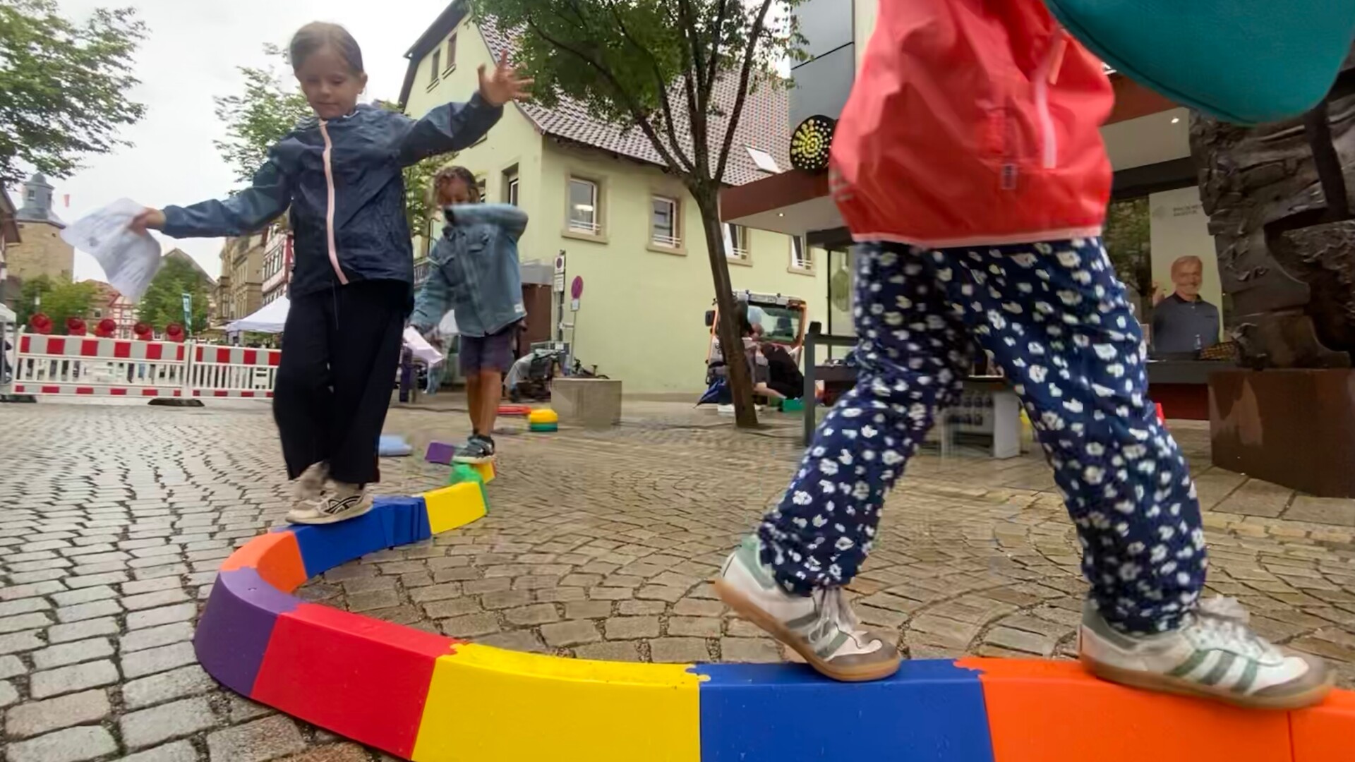 Spielstraße der Kinderturnabteilung beim Altstadtfest