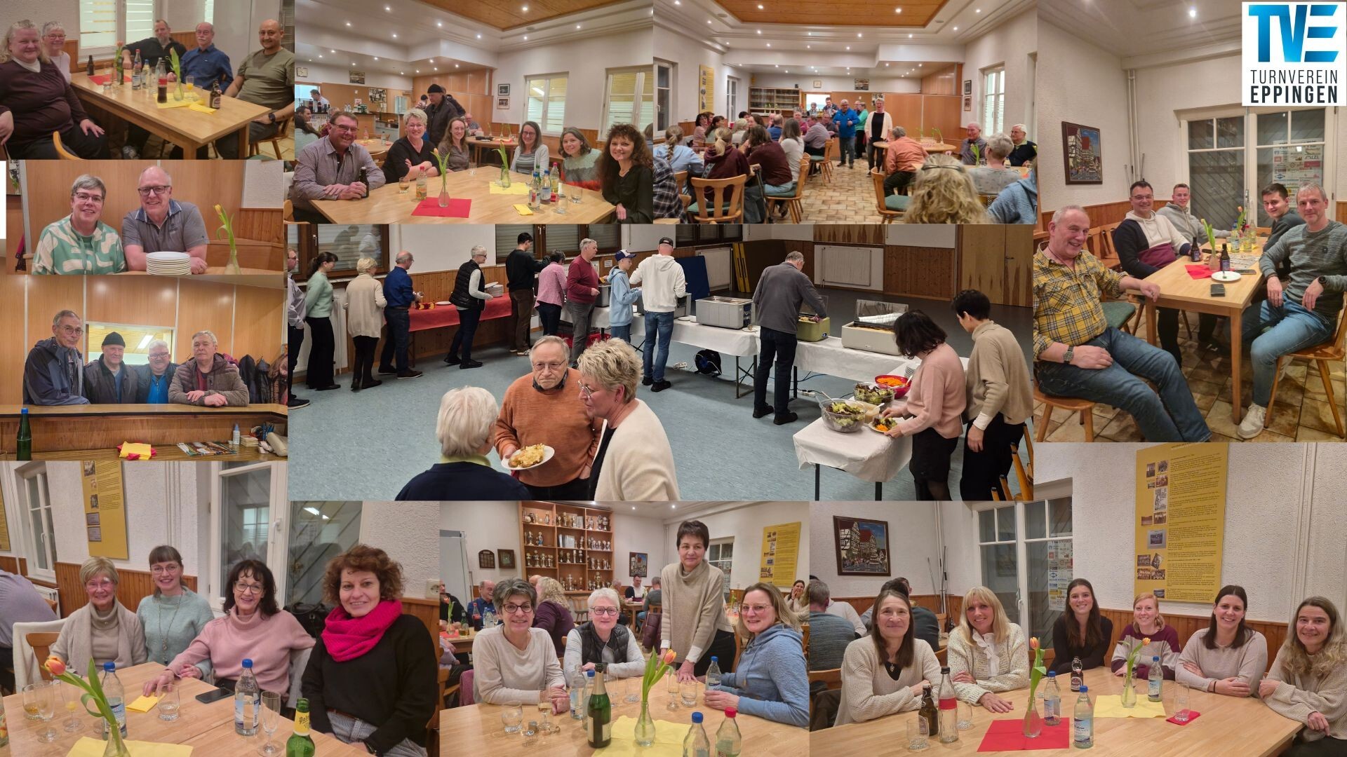 Über 50 engagierte Mitglieder beim gemeinsamen Helferessen