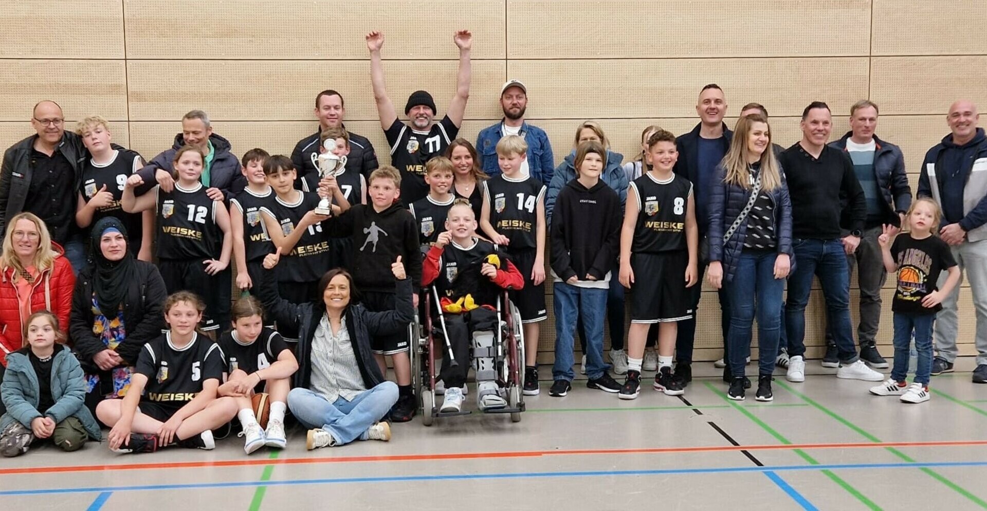 Bezirksmeister 2024 Wild Ravens U12